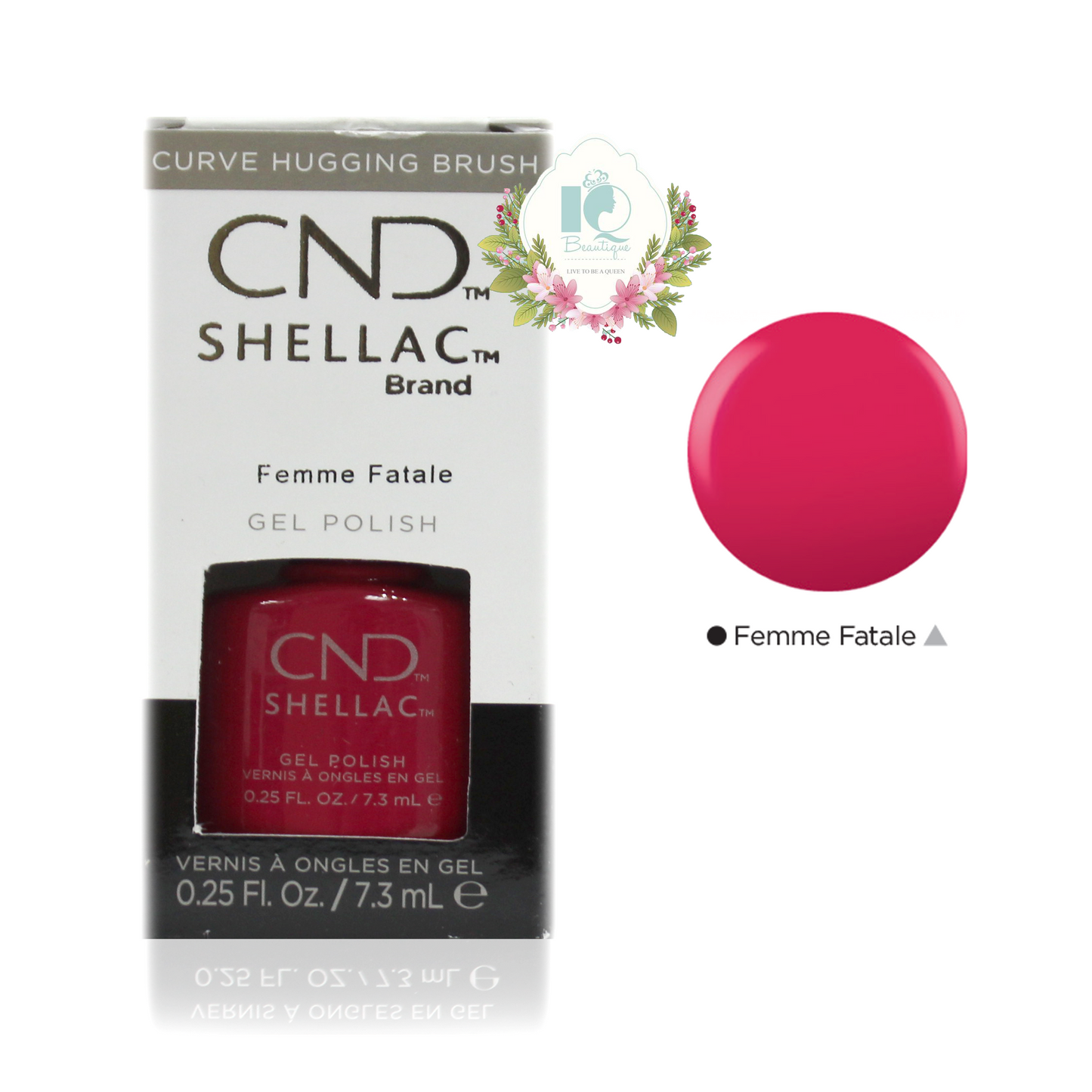 CND Shellac UV Gel Polish - Femme Fatale (0.25 oz)
