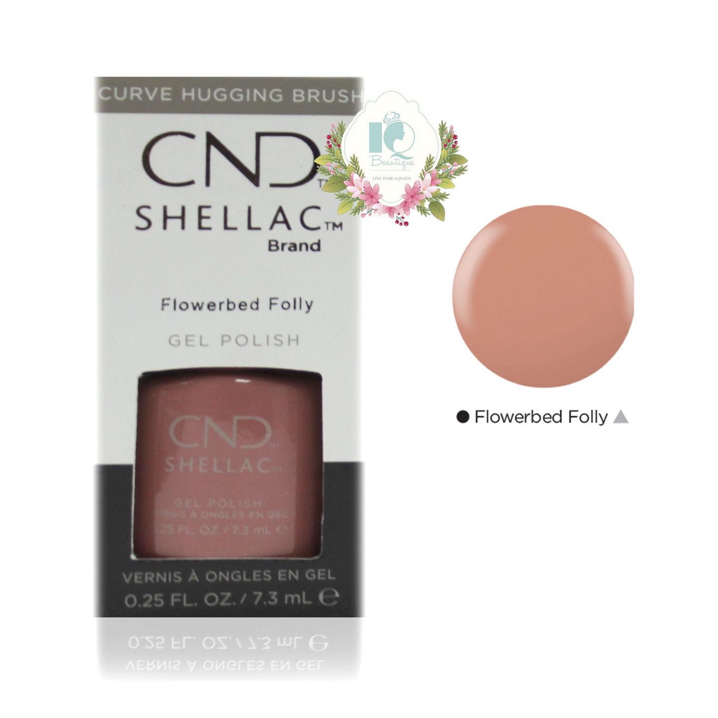 CND Shellac UV Gel Polish - Flowerbed Folly (0.25 oz)