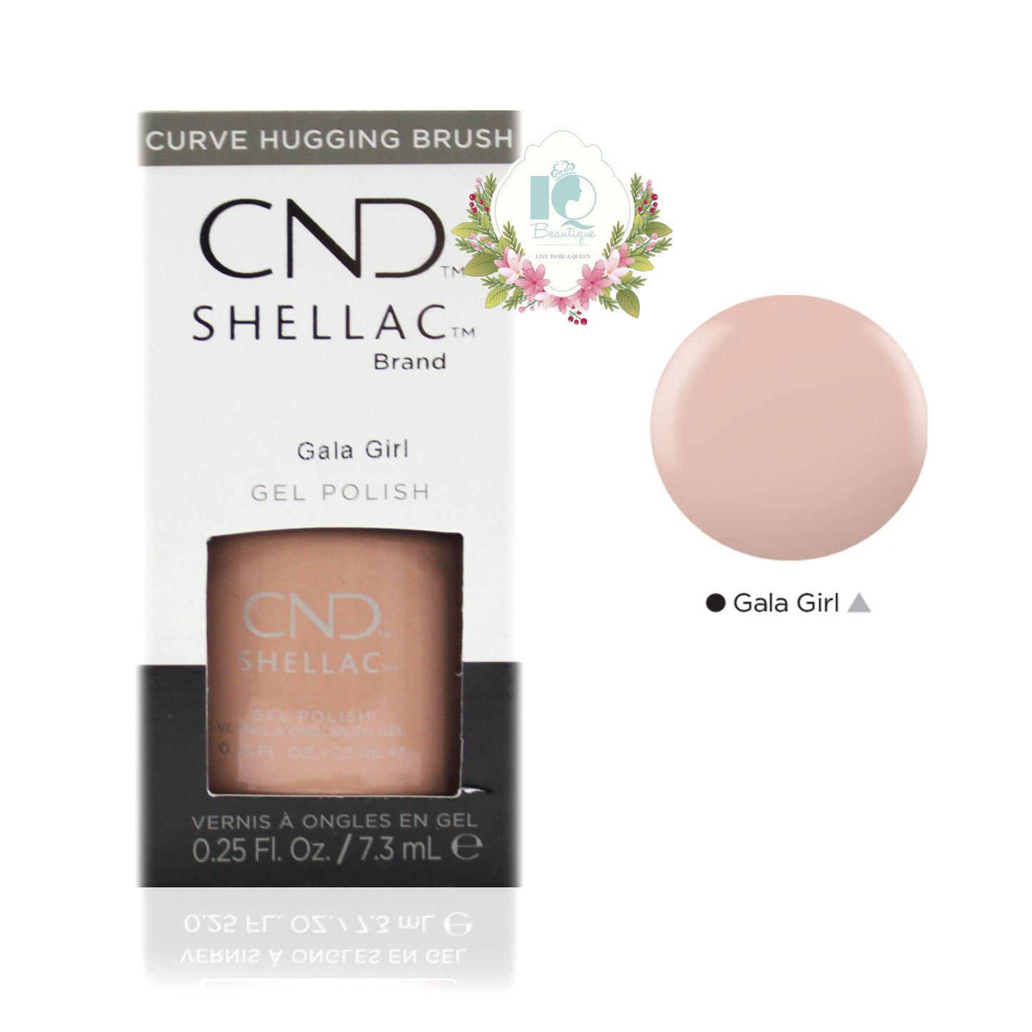 CND Shellac UV Gel Polish - Gala Girl (0.25 oz)