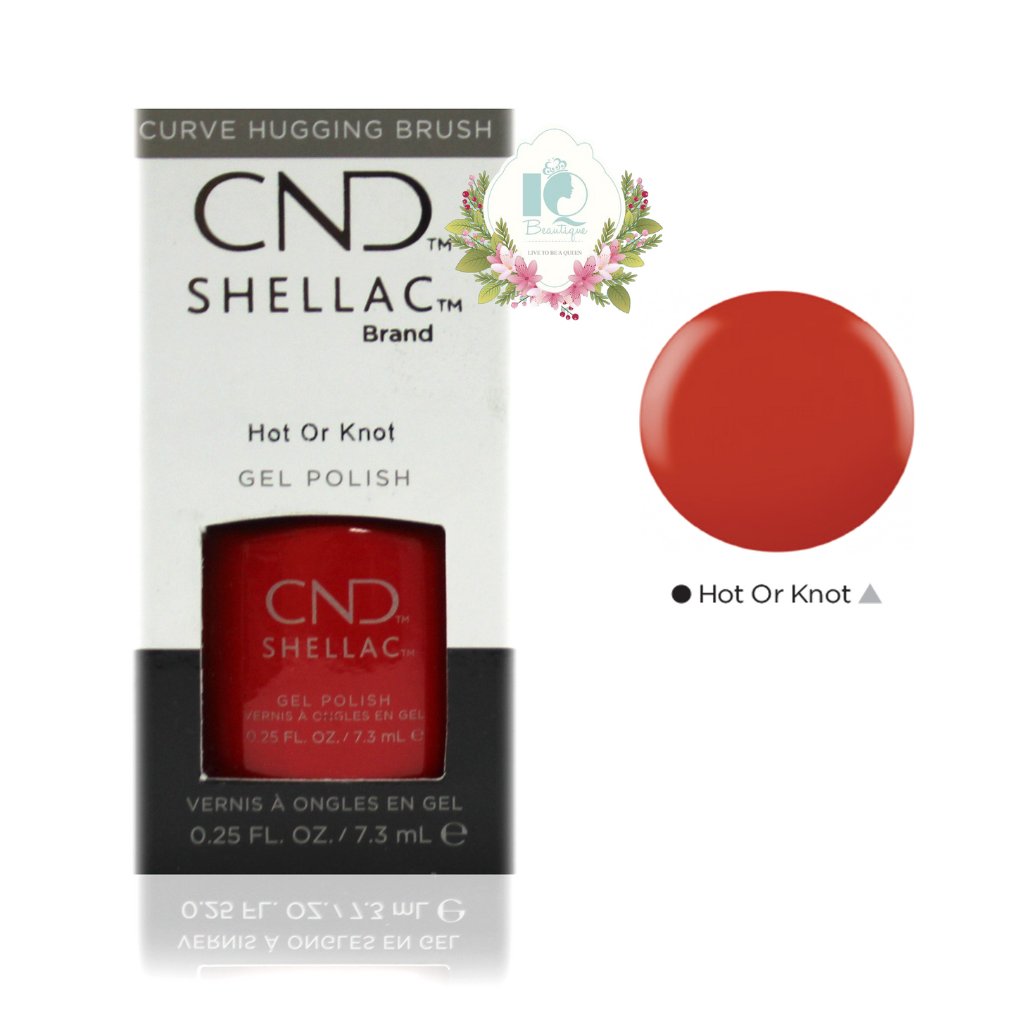 CND Shellac UV Gel Polish - Hot or Knot (0.25 oz)