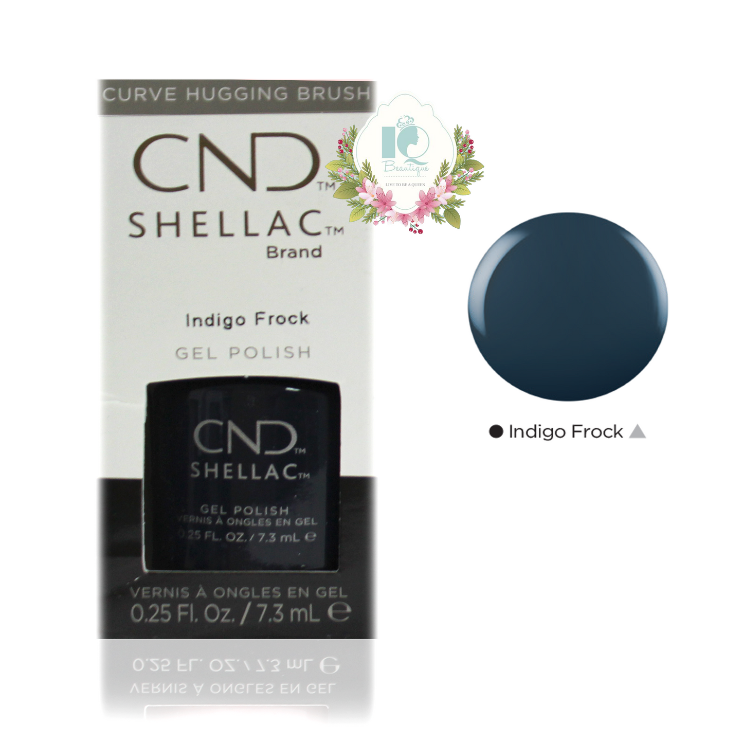 CND Shellac UV Gel Polish - Indigo Frock (0.25 oz)