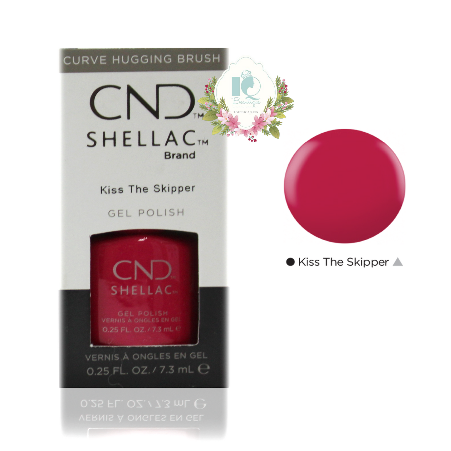 CND Shellac UV Gel Polish - Kiss the Skipper (0.25 oz)