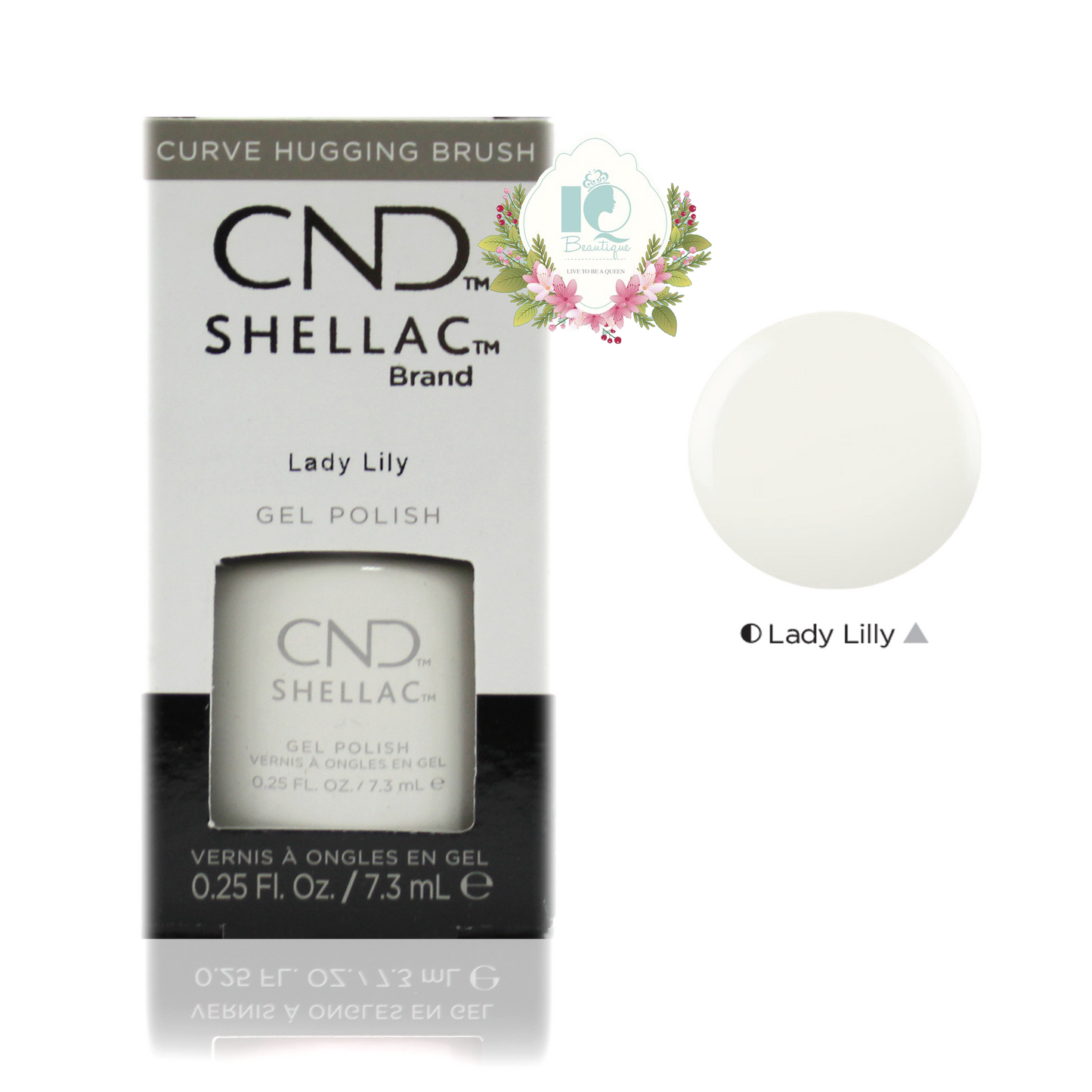 CND Shellac UV Gel Polish - Lady Lilly (0.25 oz)