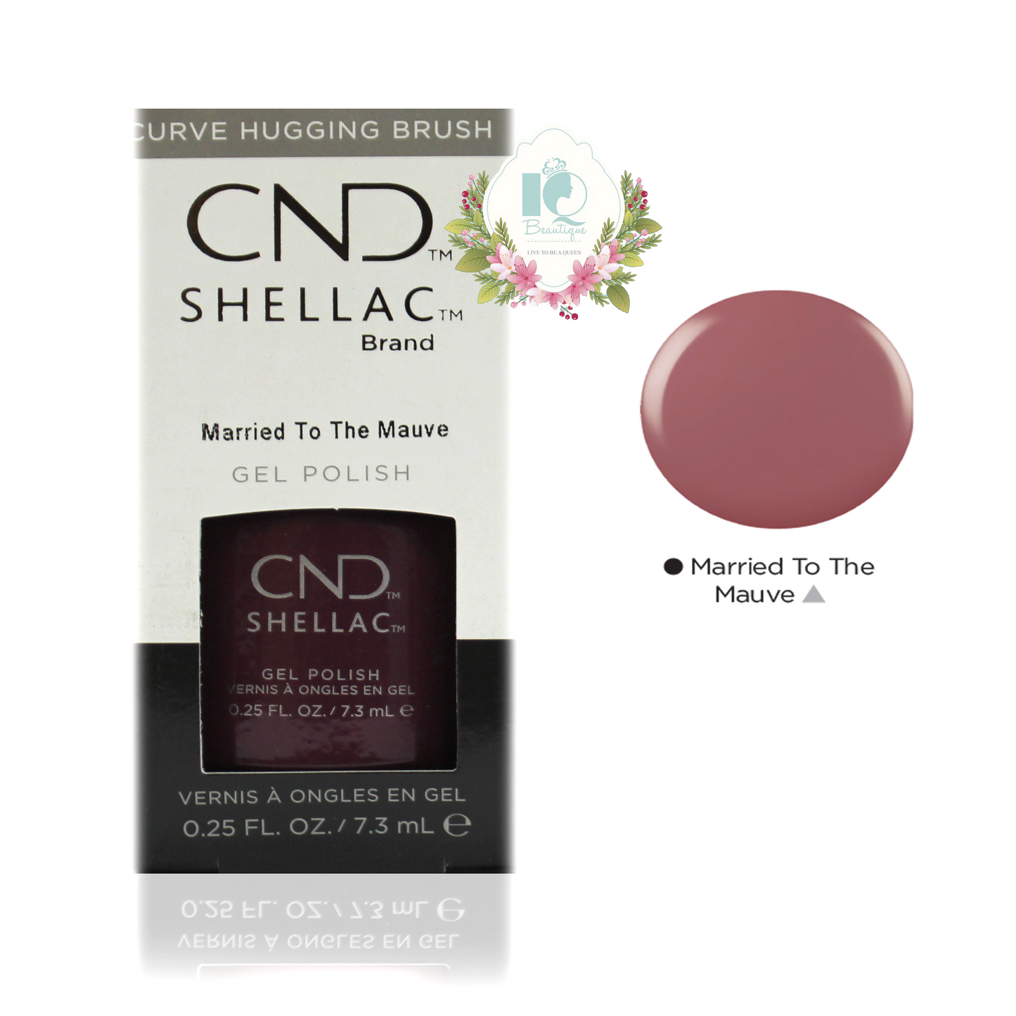 CND Shellac UV Gel Polish - Married to the Mauve (0.25 oz)