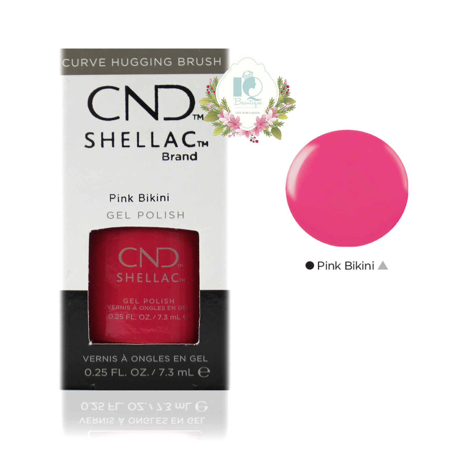 CND Shellac UV Gel Polish - Pink Bikini (0.25 oz)