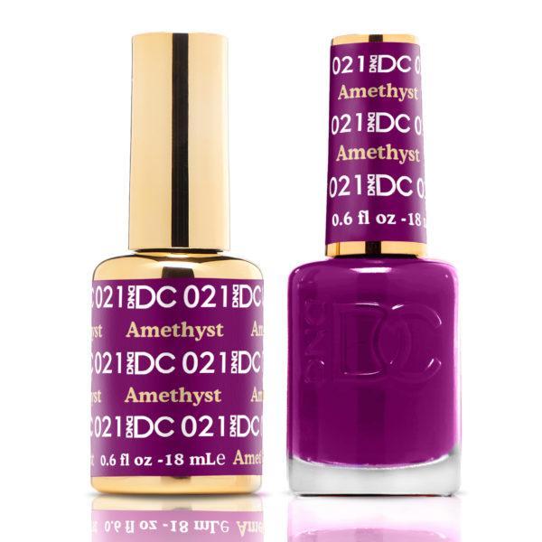 DND DC Matching Gel Polish Duo #021 - Amethyst