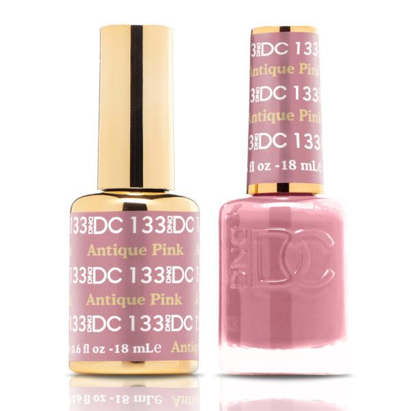 DND DC Matching Gel Polish Duo #133 - Antique Pink