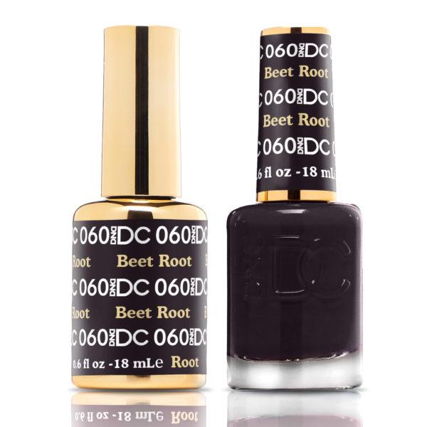 DND DC Matching Gel Polish Duo #060 - Beet Root