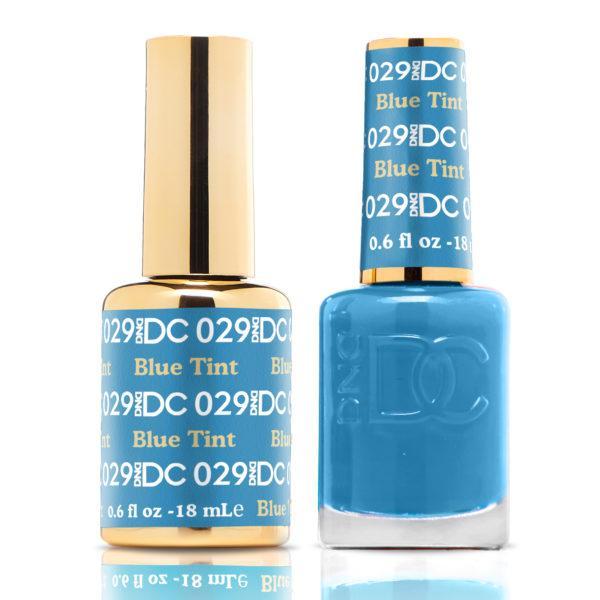 DND DC Matching Gel Polish Duo #029 - Blue Tine