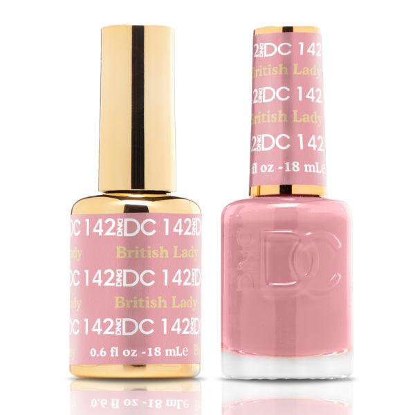 DND DC Matching Gel Polish Duo #142 - British Lady