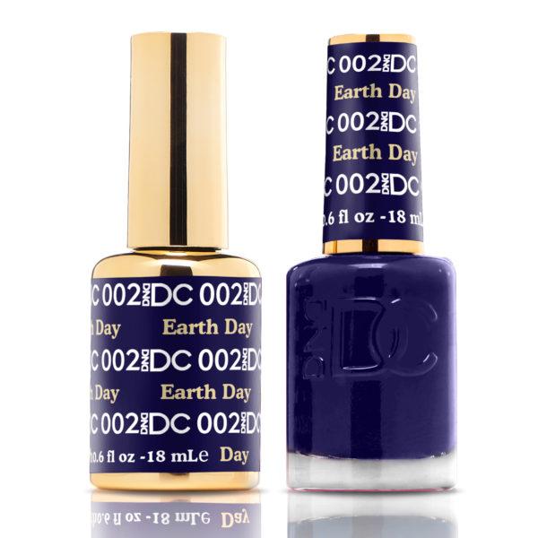 DND DC Matching Gel Polish Duo #002 - Earth Day