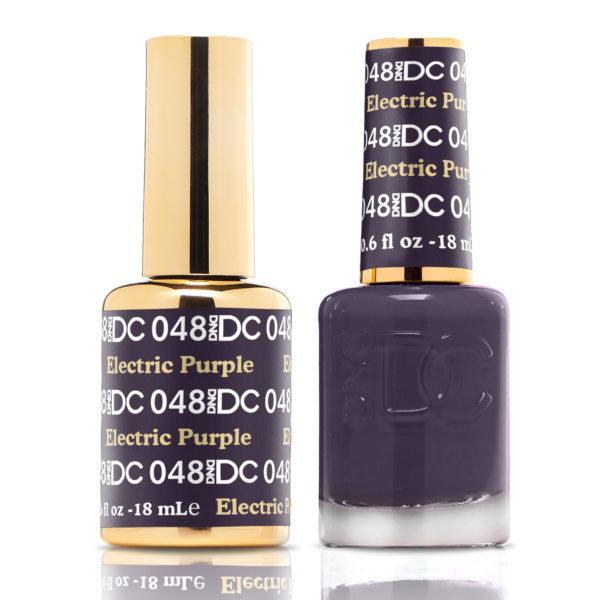 DND DC Matching Gel Polish Duo #048 - Electric Purple