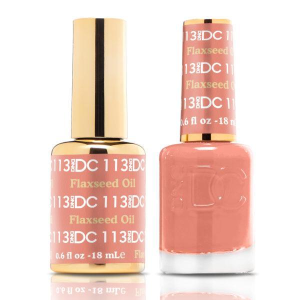 DND DC Matching Gel Polish Duo #113 - Flaxseed Oil