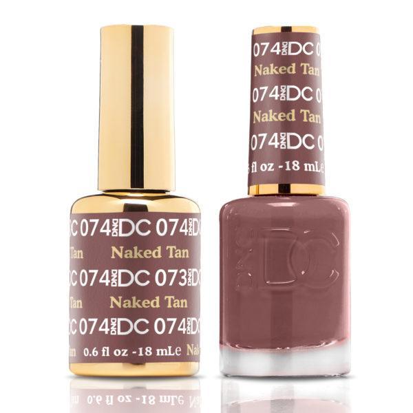 DND DC Matching Gel Polish Duo #074 - Naked Tan