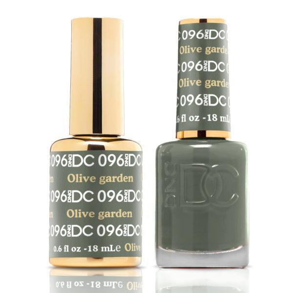 DND DC Matching Gel Polish Duo #096 - Olive Garden