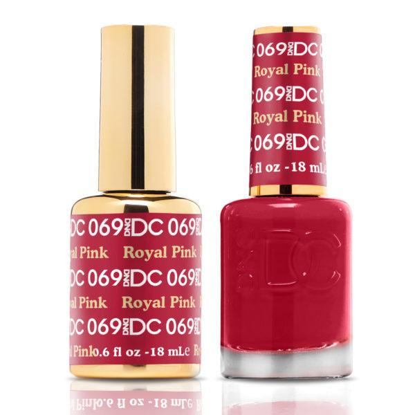 DND DC Matching Gel Polish Duo #069 - Royal Pink
