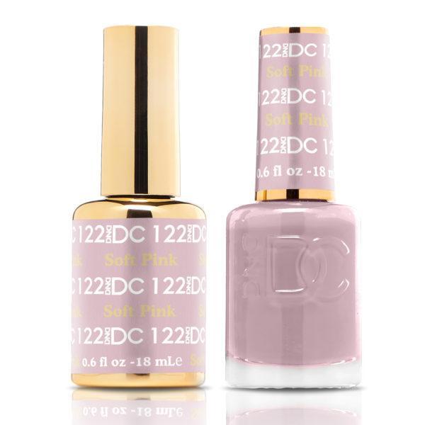 DND DC Matching Gel Polish Duo #122 - Soft Pink