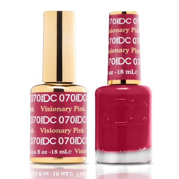 DND DC Matching Gel Polish Duo #070 - Visionary Pink