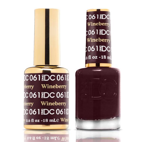 DND DC Matching Gel Polish Duo #061 - Wineberry