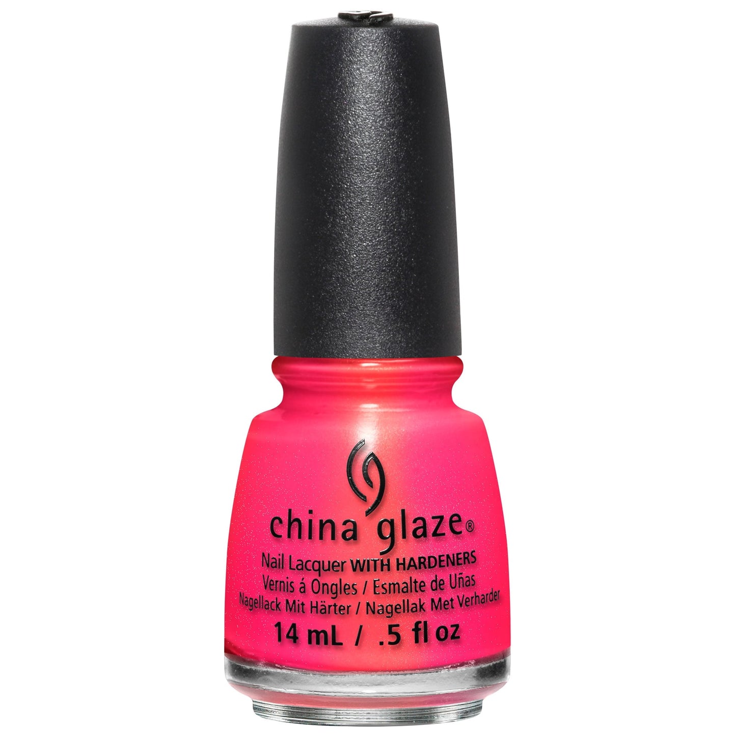 China Glaze Nail Lacquer BITE ME (neon pink crème) 83542