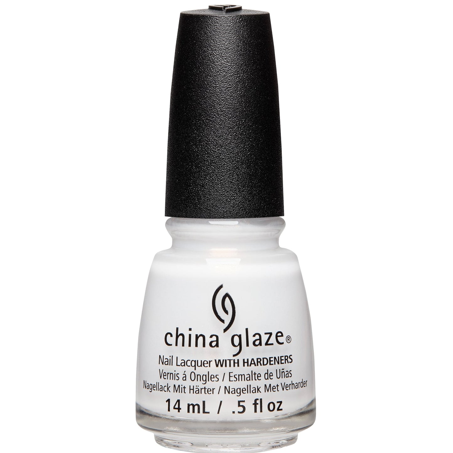 China Glaze Nail Lacquer SNOW WAY! (white shimmer) 83775