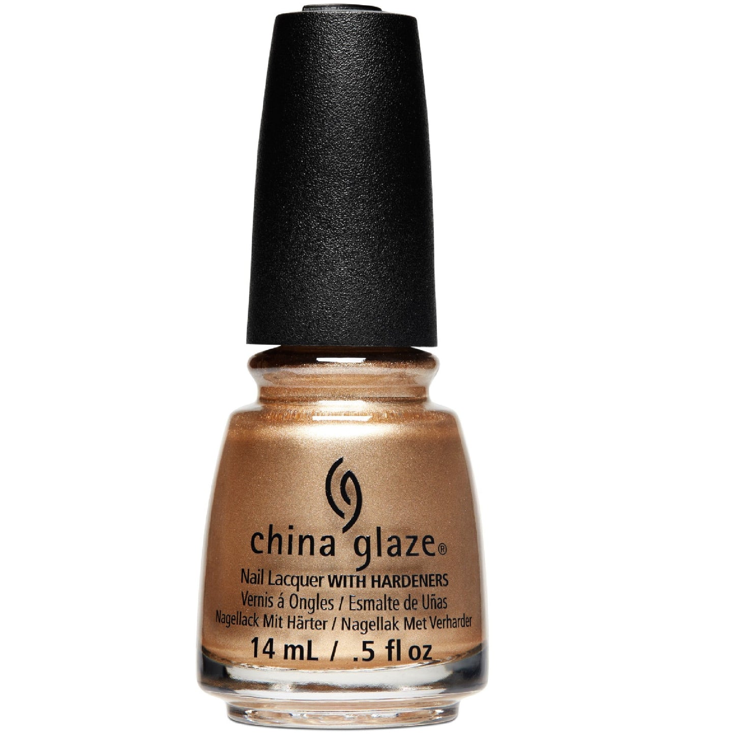 China Glaze Nail Lacquer HIGH STANDARDS (gold chrome) 80008