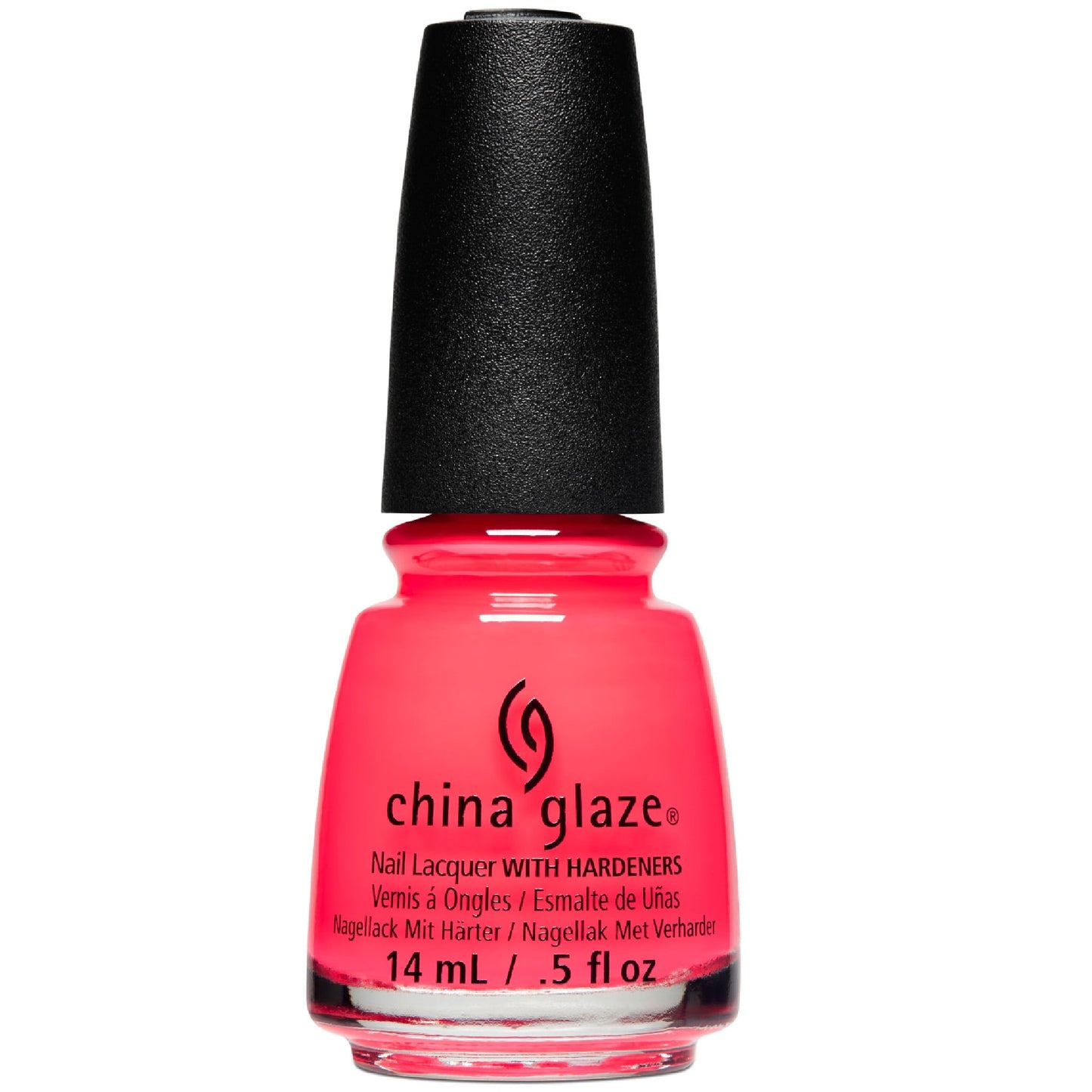 China Glaze Nail Lacquer SUN-SET THE MOOD (hot coral crème) 80012