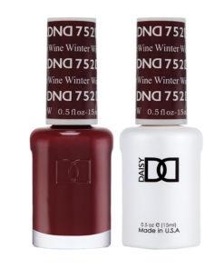 DND Duo Gel & Lacquer Winter Wine #752-Beauty Zone Nail Supply