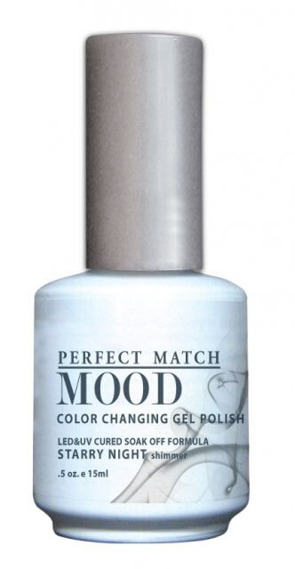 PERFECT MATCH MOOD COLOR CHANGING GEL POLISH 0.5oz e 15mL #MPMG35-STARRY NIGHT