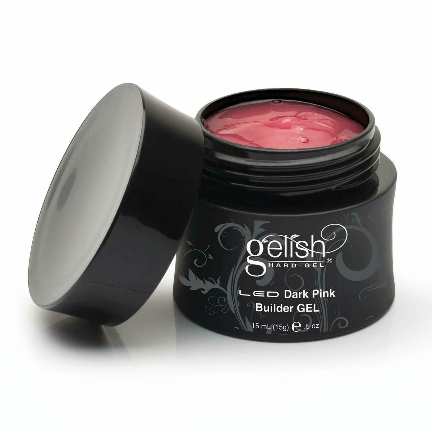 Gelish Hard Gel/ LED Builder Gel Dark Pink 0.5oz