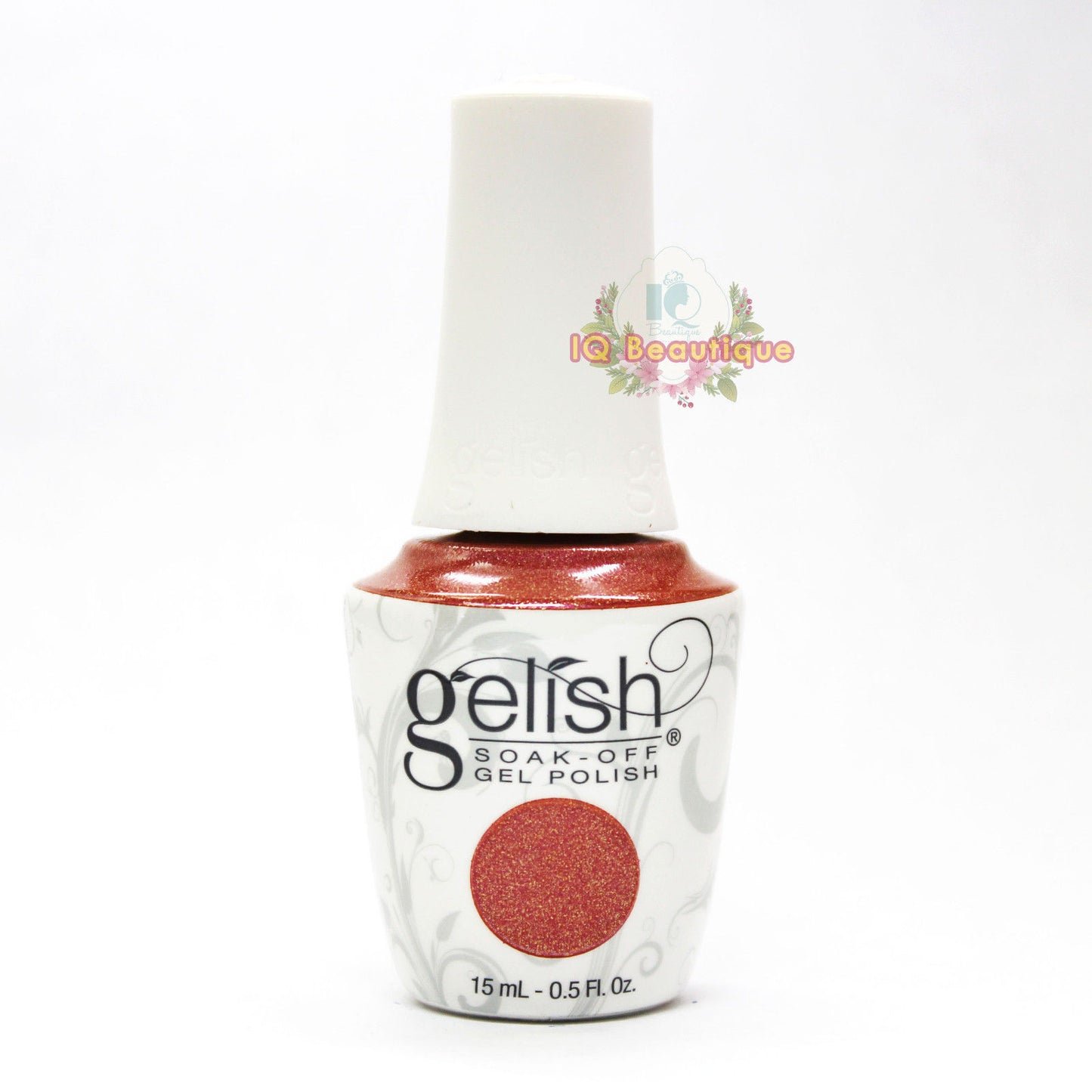 Harmony Gelish Gel Polish SUNRISE AND THE CITY - MULTI DIMENSIONLA ORANGE METALLIC