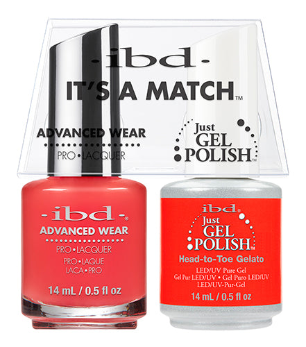 IBD Advanced Wear Color Duo Head to Toe Gelato 65508