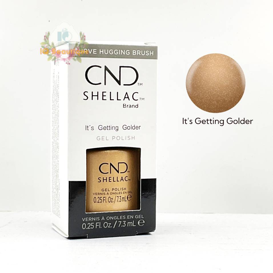CND Shellac UV Gel Polish - It's Getting Golder (0.25 oz)