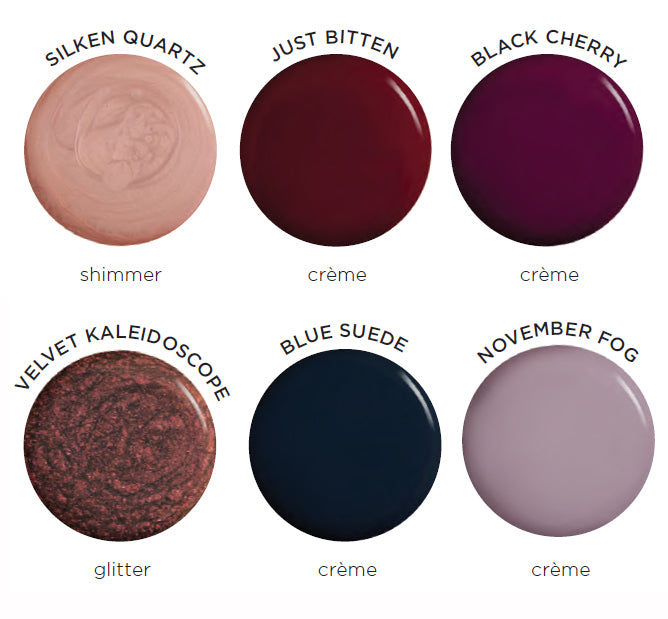 Orly Velvet Dream Collection Fall 2017 Gel FX Gel Polish 6pcs