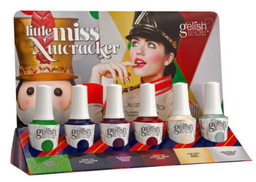 Harmony Gelish Little Miss Nutcracker Holiday Collection 2017 Review!