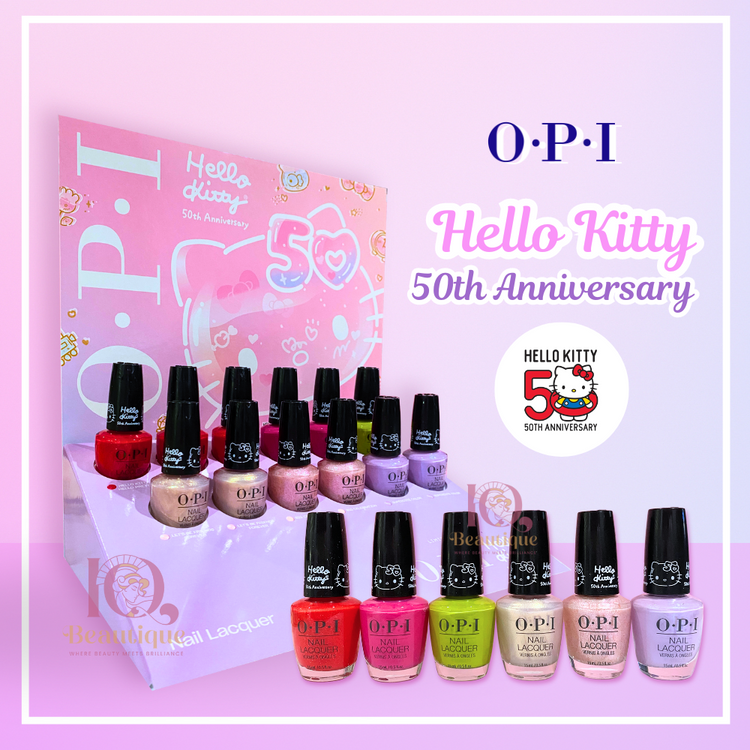 OPI Hello Kitty 50th Anniversary Nail Lacquer Limited Edition