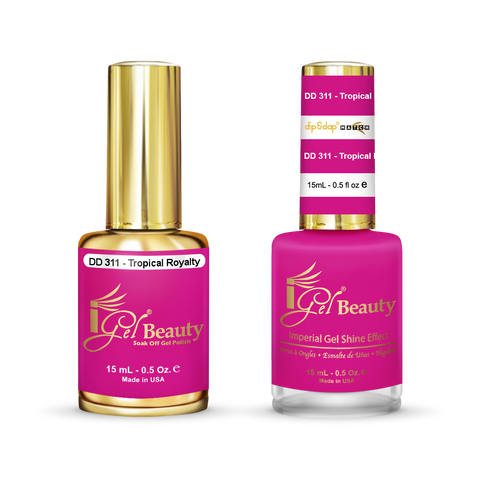 igel-duo-gel-lacquer-dd311-tropical-royalty
