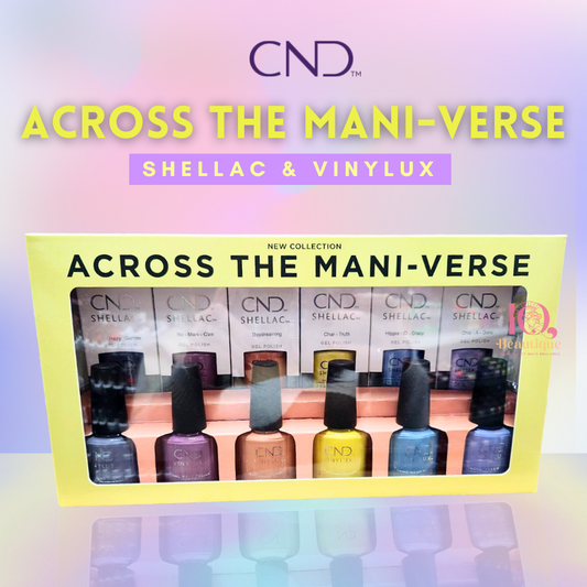 CND SHELLAC & VINYLUX Across the Maniverse Prepack SPRING Collection 2024 12pcs