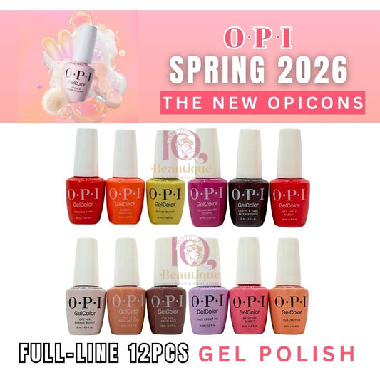 OPI "The New OPIcons" Intelli-Gel Polish Spring 2026 Full 12 pcs No Display