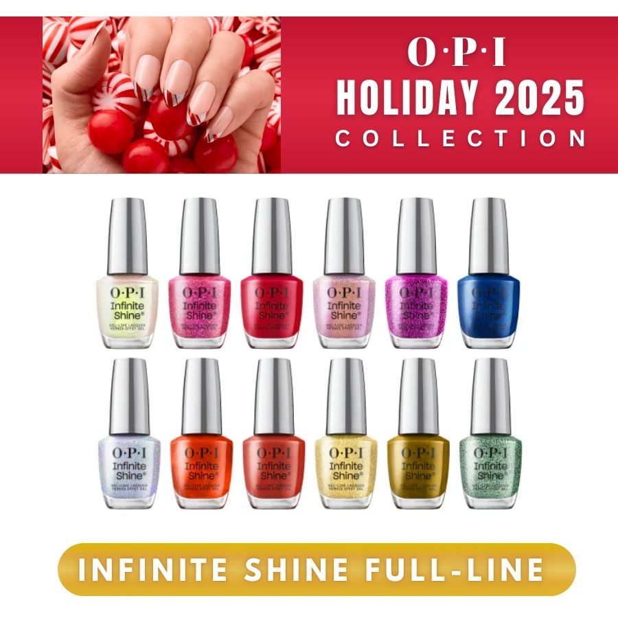 OPI "Good Enough To Treat" Infinite Shine Holiday 2025 Full 12pcs No Display