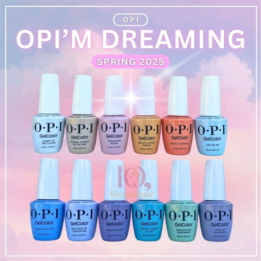 OPI "OPI'm Dreaming" Spring 2025 Gel Polish FULL COLLECTION 12pcs No Display