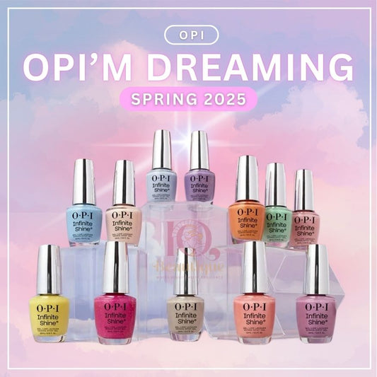 OPI "OPI'm Dreaming" Spring 2025 Infinite Shine FULL COLLECTION 12pcs No Display