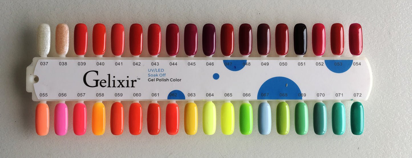 GELIXIR MATCHING COLOR DUO - GEL POLISH & NAIL LACQUER 144 COLORS