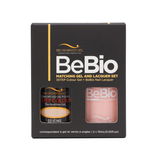 BSG BeBio Matching Gel & Lacquer Set 03 ICING