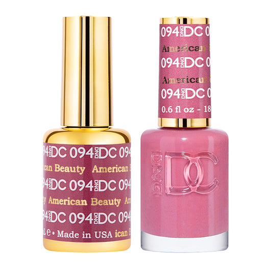 DND DC Matching Gel Polish Duo #094 - American Beauty