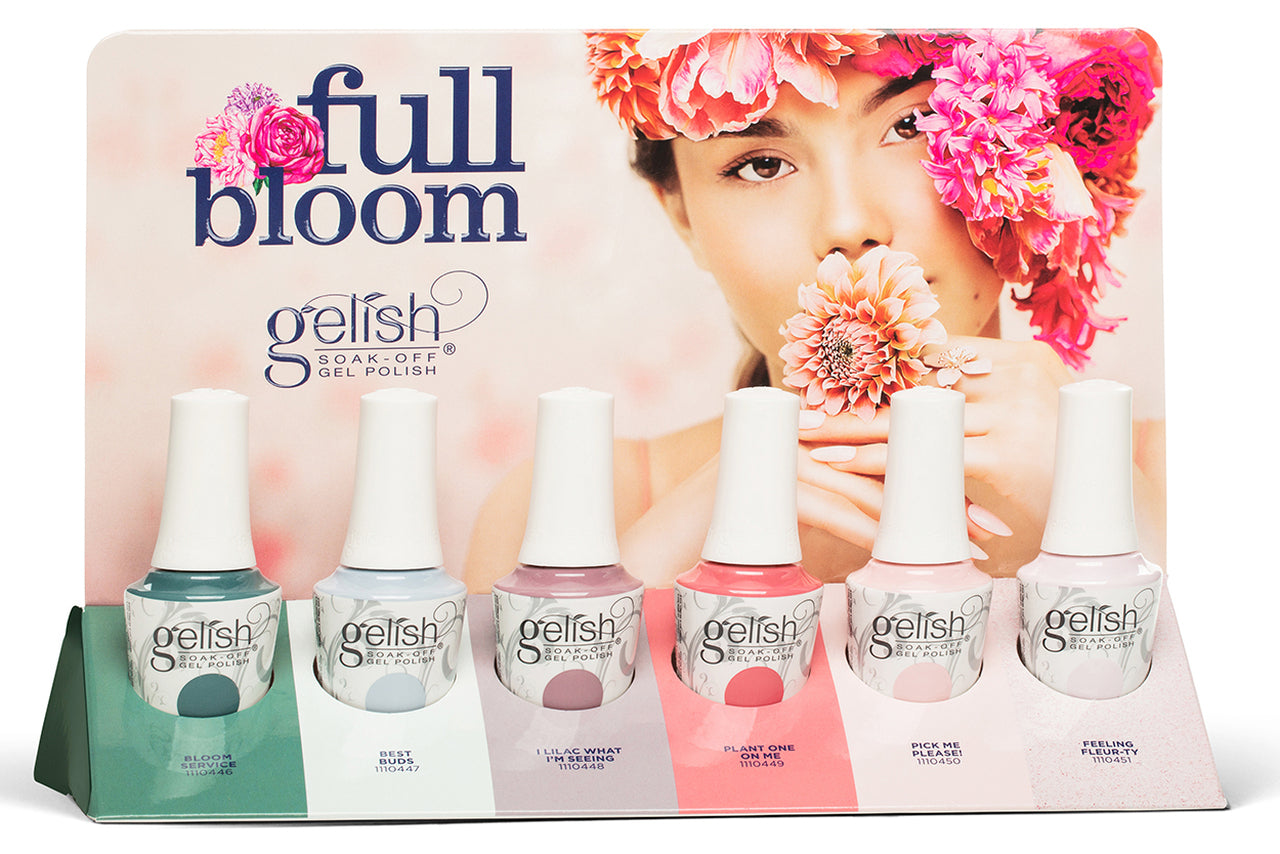 Harmony Gelish Full Bloom 2022 Spring Collection Full Set 6pcs