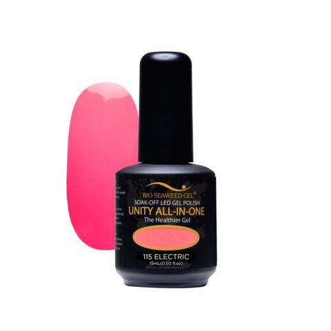 BIO SEAWEED GEL 115 Electric UNITY-ALL-IN-ONE Color Gel Polish