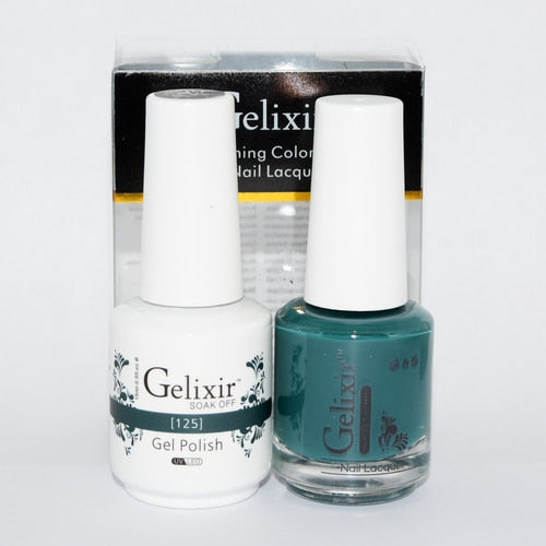 GELIXIR MATCHING COLOR DUO - GEL POLISH & NAIL LACQUER  #125