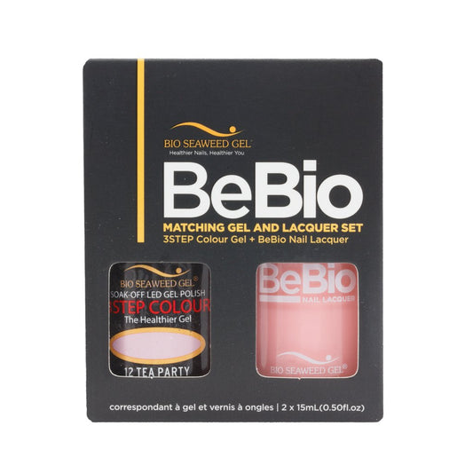 BSG BeBio Matching Gel & Lacquer Set 12 TEA PARTY