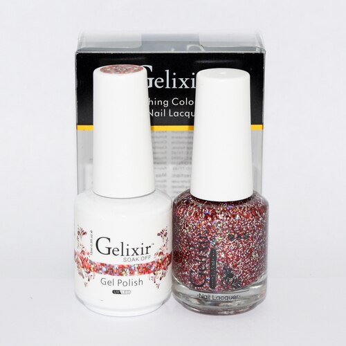 GELIXIR MATCHING COLOR DUO - GEL POLISH & NAIL LACQUER  #137